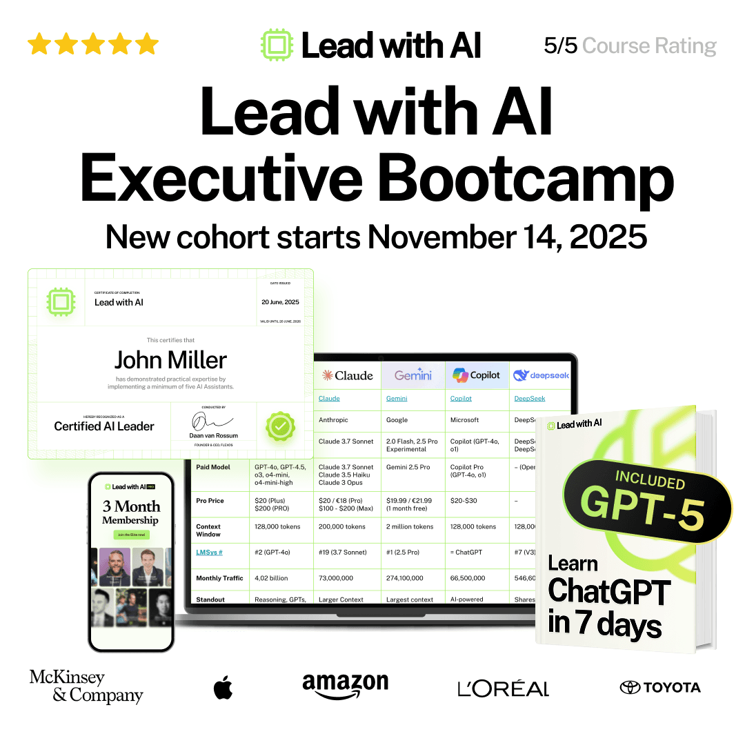 [November Cohort 13] Lead With AI Bootcamp
